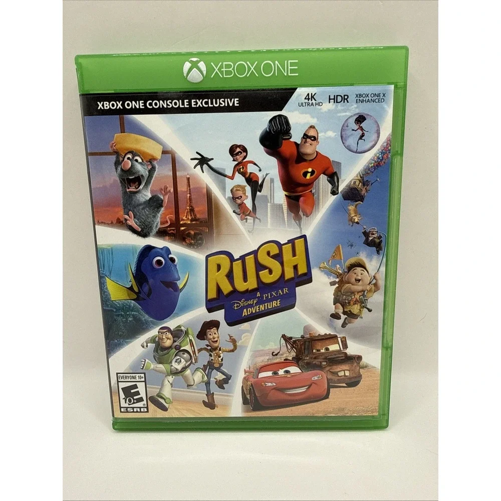 Rush: Disney Pixar Adventure (Microsoft Xbox One, 2017)